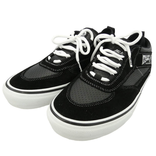 VANS バンズ PALACE パレス vn0007qxba21 × Palace Skateboards パレス スケートボード Palace Vans Low パレス バンズ ロー スニーカー ブラック系 28.5cm【美品】【中古】
