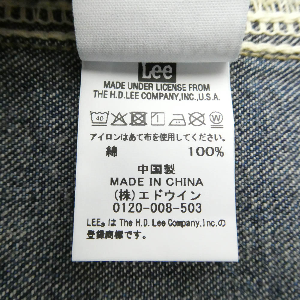 Scye サイ Lee リー UNITED ARROWS ユナイテッドアローズ LB0513 x Lee リー x UNITED ARROWS ユナイテッドアローズ LOCO JACKET デニム カバーオール ジャケット インディゴブルー系 42【極上美品】【中古】