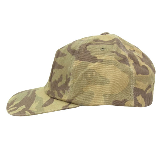 エスダブリュージェーピー 26SS SW-26SS-59 ABERCALMDOWN CAMO CAP SW カモフラ ベースボール キャップ 帽子 カーキ系 FREE【極上美品】【中古】