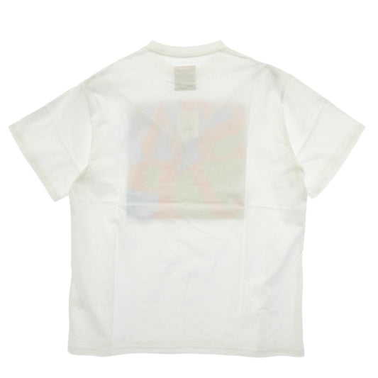 エスダブリュージェーピー 26SS SW-26SS-28 LOVE PARK T-SHIRT ラブパーク ロゴプリント クルーネック 半袖 Tシャツ ホワイト系 L【新古品】【未使用】【中古】