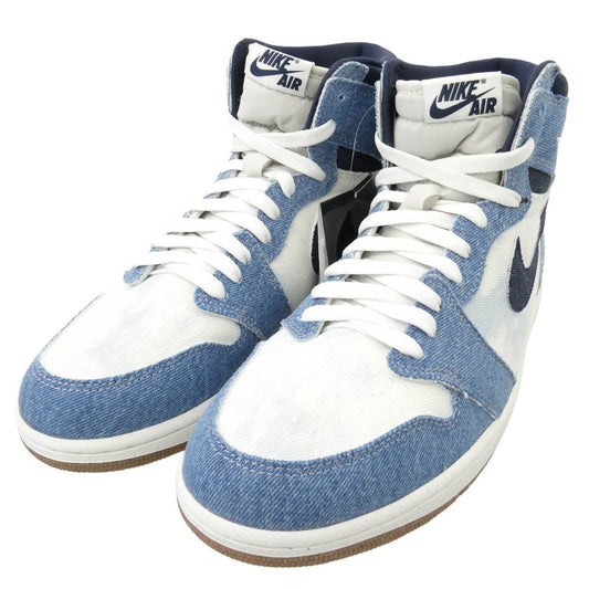 NIKE ナイキ 24SS FQ2947-100 Air Jordan 1 Retro High OG Denim AJ1 エアジョーダン レトロ ハイ デニム ハイカット スニーカー マルチカラー系 28.5cm【新古品】【未使用】【中古】