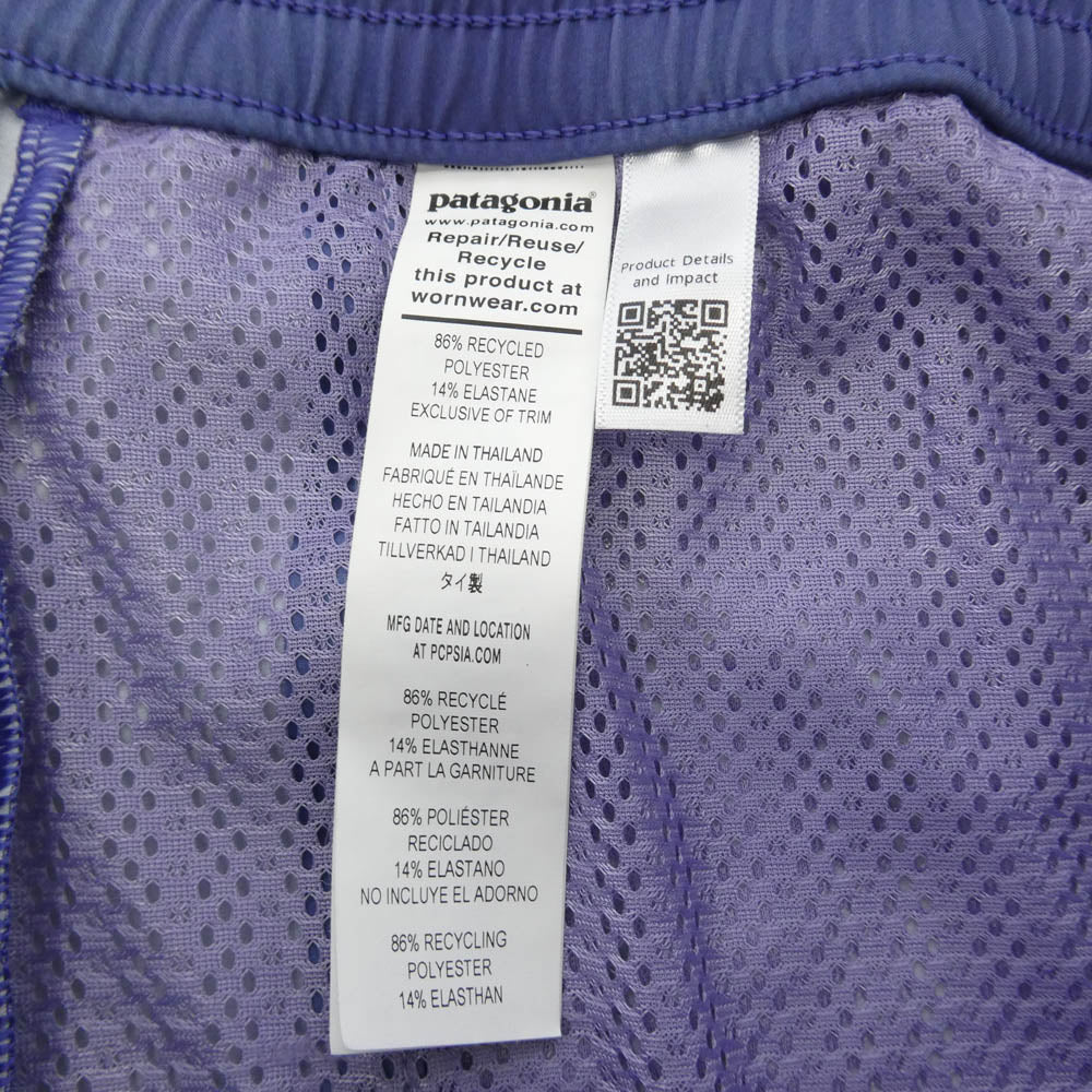 patagonia パタゴニア 25SS STY86436SP25 Men's Hydropeak Volley Shorts メンズ ハイドロピーク バレー ショーツ ショートパンツ ブルー パープル系 L【中古】