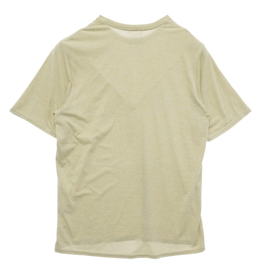 patagonia パタゴニア 45215 メンズ キャプリーン クール デイリー 半袖 Tシャツ ベージュ系 S【美品】【中古】