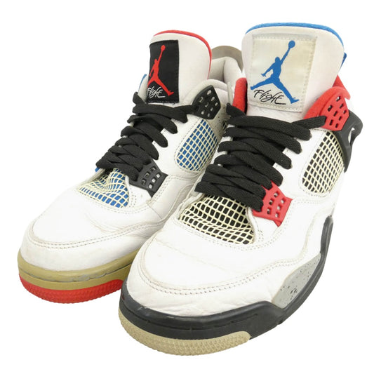 NIKE ナイキ CL1184-146 AIR JORDAN 4 RETRO SE What The 4 AJ4 エアジョーダン スニーカー ホワイト系 マルチカラー系 27cm【中古】