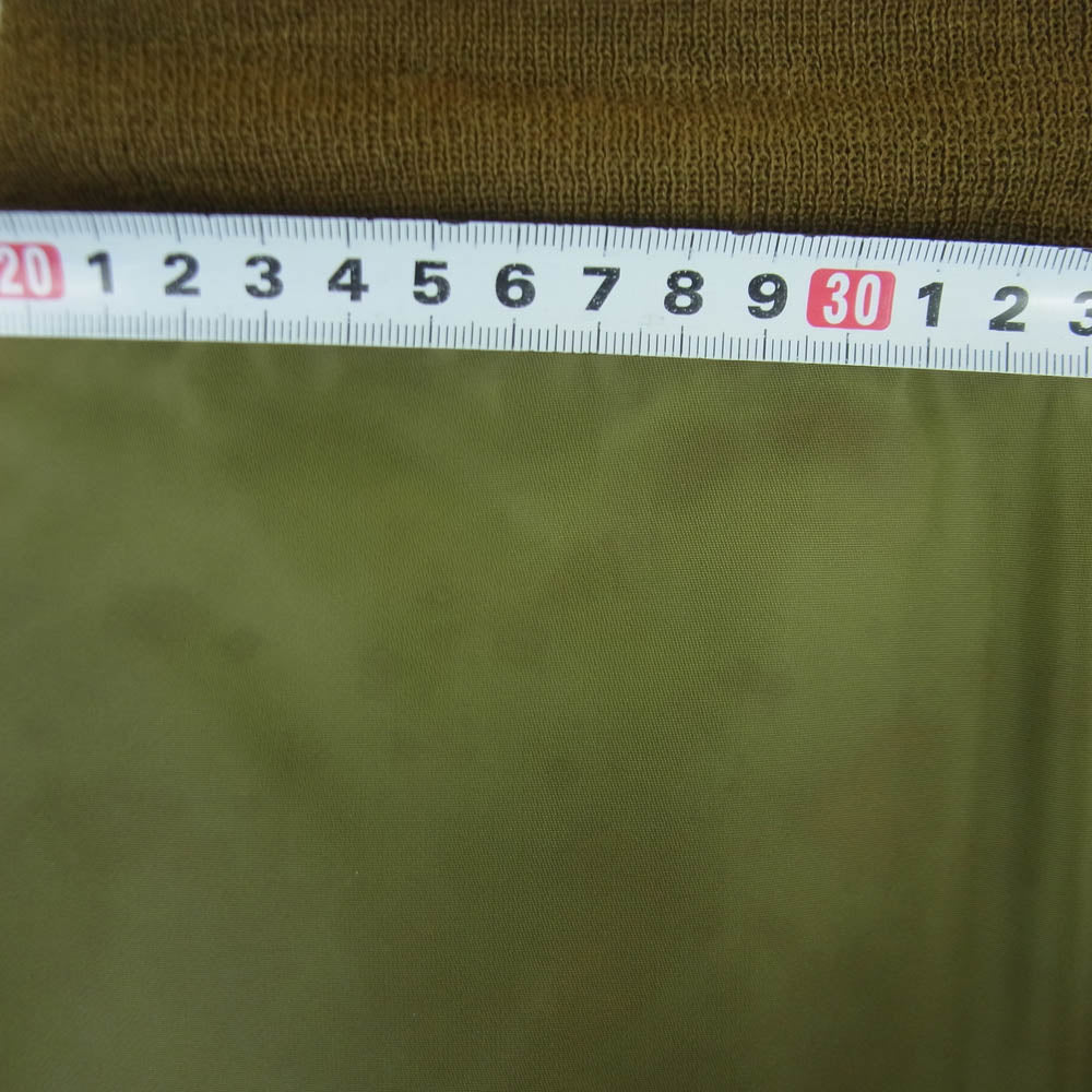 Buzz Rickson's バズリクソンズ M13735 L-2 刺繍ワッペン フライト ボンバー ジャケット ブルゾン グリーン系 オリーブ系 40【中古】
