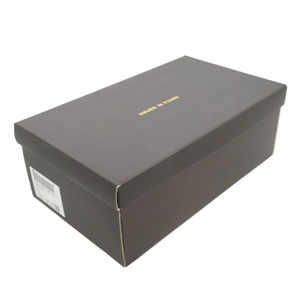 アワーズイズユアーズ HR001-CC COHIBA SL30 スエード ローファータイプ スニーカー ダークブラウン系 28cm【新古品】【未使用】【中古】