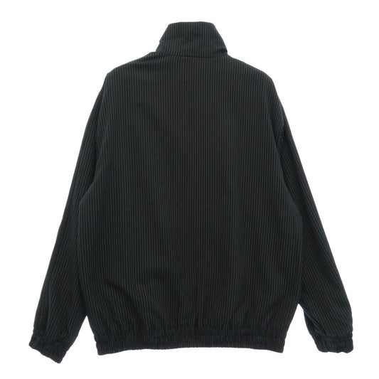 adidas アディダス KC9051 FIREBIRD LOOSE PINSTRIPES TRACK TOP ファイヤーバード ルーズ ピンストライプ トラックトップ ジャケット ジャージ ブラック系 L【美品】【中古】