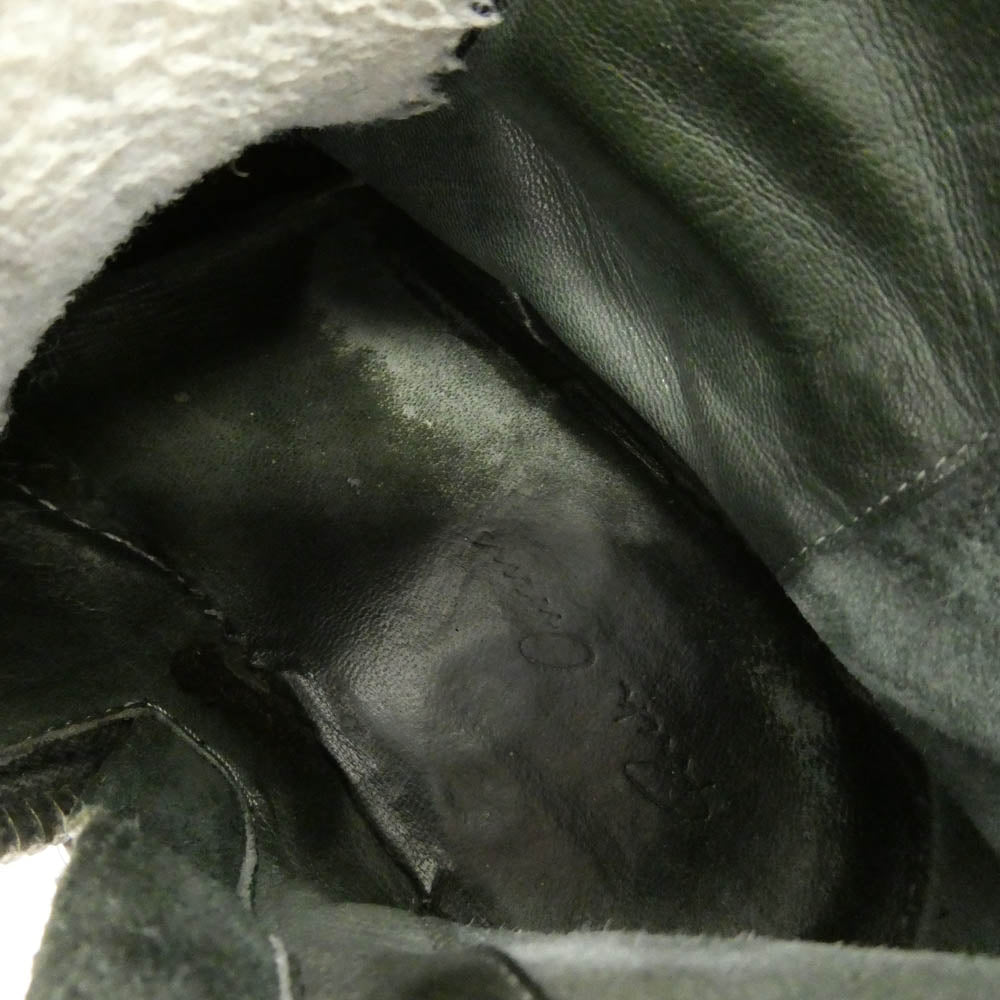 Rick Owens リックオウエンス 初期 archive アーカイブ GEO DUNK ジオダンク レザー ハイカット スニーカー ブラック系【中古】