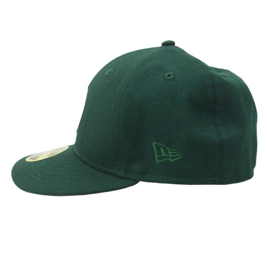 NEW ERA ニューエラ x HIDDEN NEW YORK ヒドゥンニューヨーク 59FIFTY コーデュロイ キャップ 帽子 グリーン系【中古】