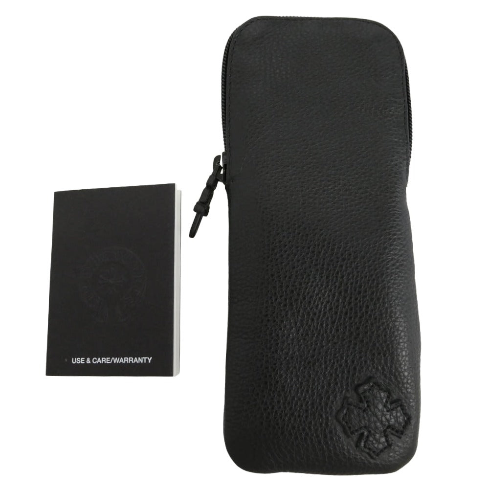 CHROME HEARTS クロムハーツ(原本無) ユナイテッドアローズ購入冊子付属 BUBBA-A クロス テンプル メタル フレーム 眼鏡 アイウェア シルバー系 49□22-145【中古】