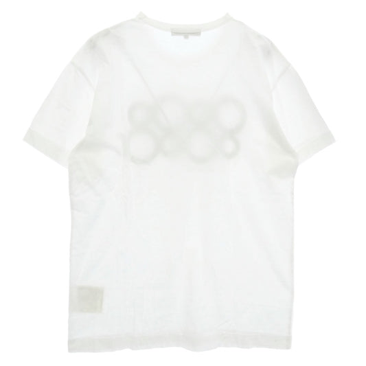 COMME des GARCONS コムデギャルソン 23SS KZ-T002 青山店限定 フロント プリント Tシャツ 半袖カットソー ホワイト系 XL【中古】