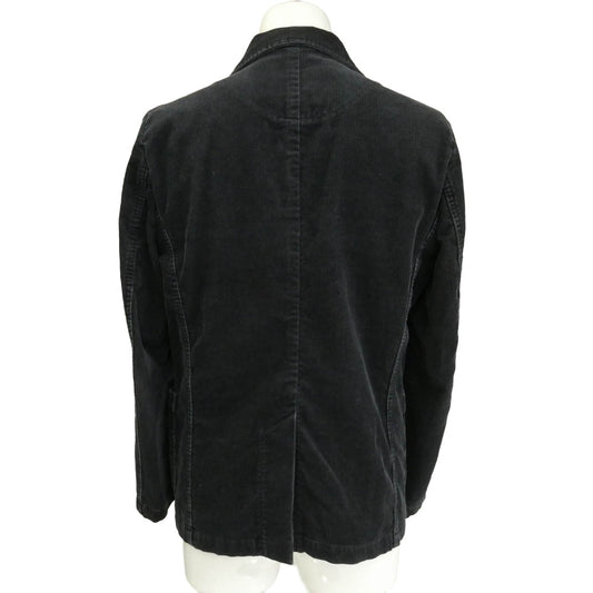 VISVIM ビズビム 12AW 0112205013023 ACADEMIA BLAZER CORDUROY 2ボタン コーデユロイ ジャケット ダークネイビー系 2【中古】