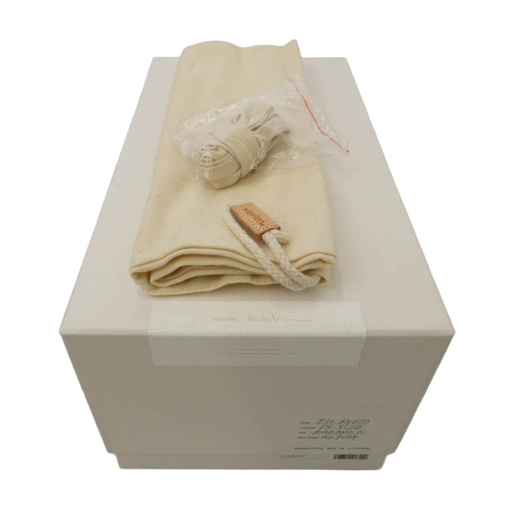 VISVIM ビズビム 14SS 0114102002006 SKAGWAY LO-FOLK レディース スカグウェイ ローカット フォーク スニーカー ライトブラウン系 ベージュ系 USW6【中古】