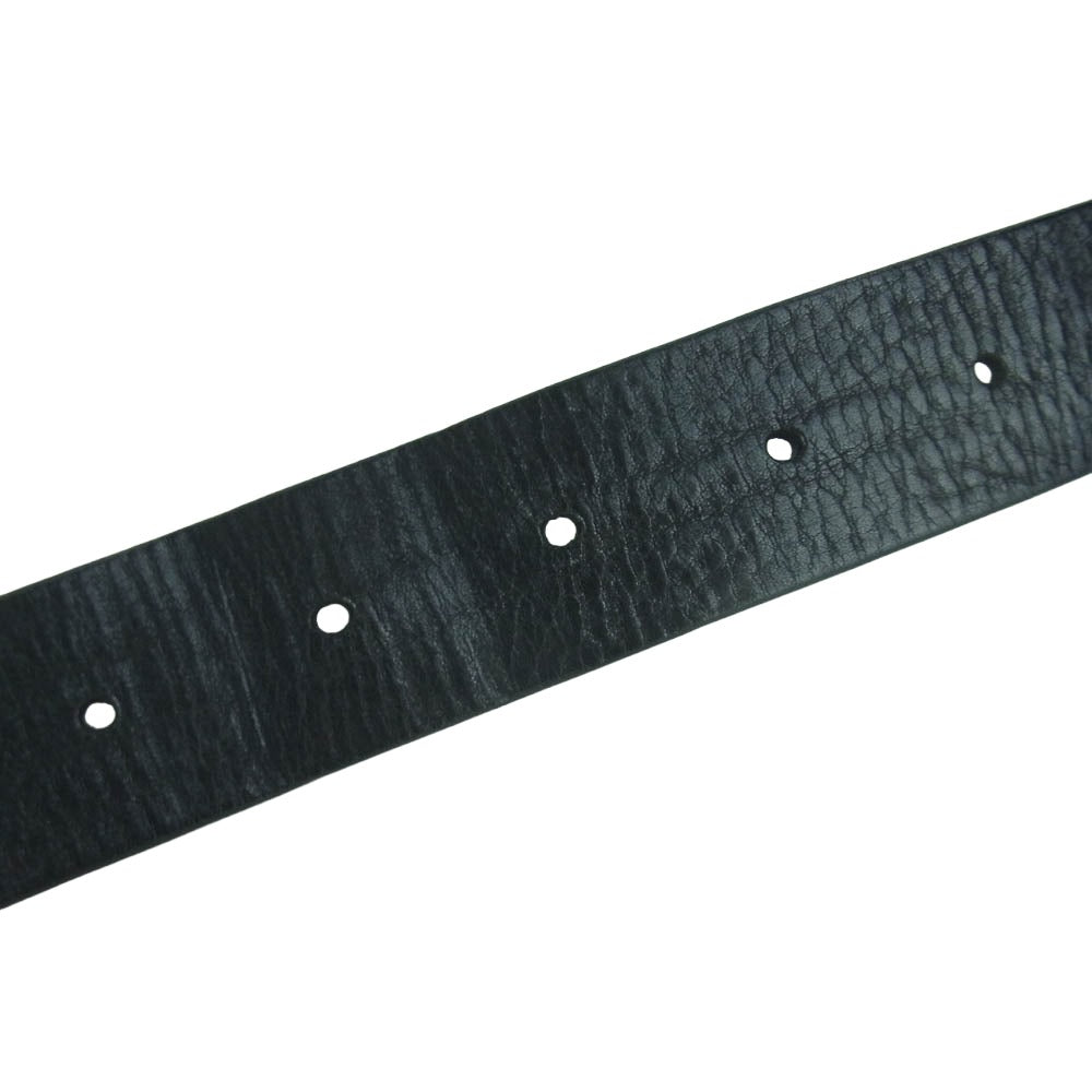 ISAMUKATAYAMA BACKLASH イサムカタヤマバックラッシュ ROLLER BUCKLE BELT ローラー バックル レザー ベルト ブラック系【中古】
