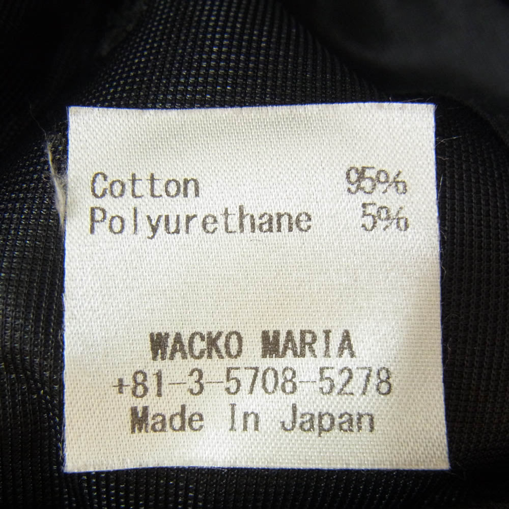 WACKO MARIA ワコマリア WEED CAP コーデュロイ コットン ポリウレタン 帽子 キャップ ブラック系【中古】
