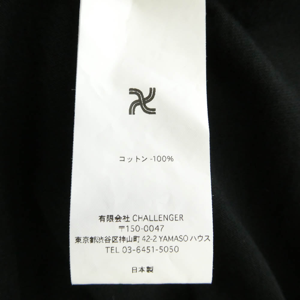 CHALLENGER チャレンジャー CLG-TS 026-001 BRIGADE TEE 半袖 Tシャツ カットソー ブラック系 XL【中古】