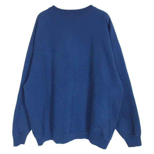 STANDARD CALIFORNIA スタンダードカリフォルニア SD US Cotton Logo Sweat SDUS コットン ロゴ スウェット ネイビー系 XL【中古】