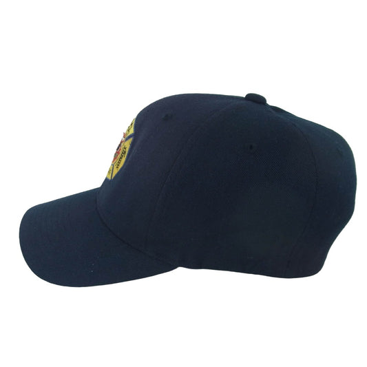ミリタリー Federal Fire Dept. Hawaii ハワイ連邦 消防局 キャップ ダークネイビー系 L - XL【美品】【中古】
