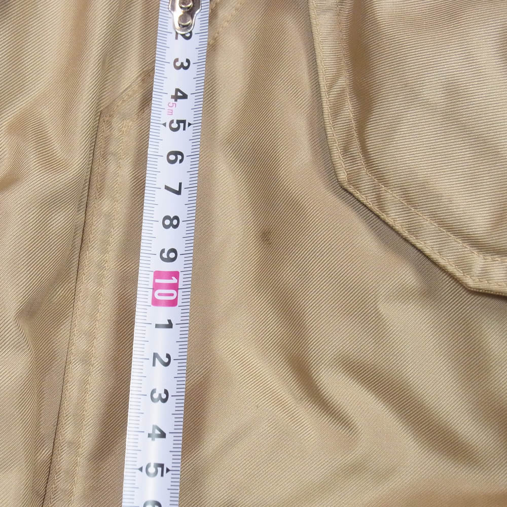 米軍実物 SPM1C1-10-D-1012 CWU45/P NOMEX VALLEY APPAREL 2010年製 ノーメックス ミリタリー ジャケット バレイアパレル ベージュ系 L【中古】