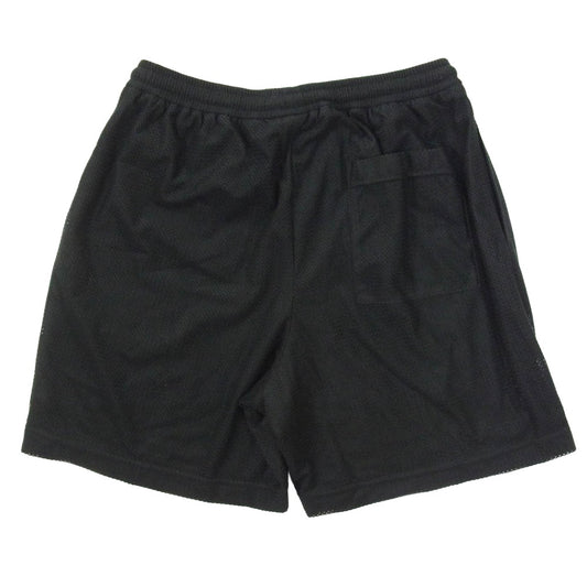 WTAPS ダブルタップス 24SS 241ATDT-CSM37 WUS 02 SHORTS POLY ERA ショーツ ポリ エラ ロゴ プリント ショートパンツ ブラック系 X03【新古品】【未使用】【中古】