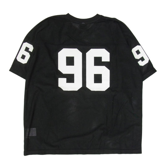 WTAPS ダブルタップス 24SS 241ATDT-CSM36 QB SS POLY ERA ショートスリーブ ポリエステル エラ メッシュ ゲーム Tシャツ 半袖 カットソー ブラック系 X03【新古品】【未使用】【中古】