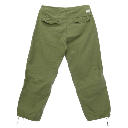 WTAPS ダブルタップス 18AW 182WVDT-PTM02 CAPE TROUSERS カーゴパンツ ミリタリー トラウザーズ モスグリーン系 4【中古】
