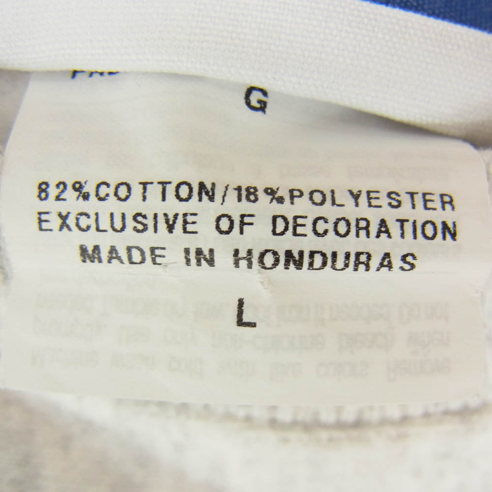 カリフォークス Champion チャンピオン × CHAMPION チャンピオン REVERSEWEAVE BODY リバースウィーブ ボディ U.S.NAVY PRINT SWEAT プリント スウェット グレー系 ASIA 2XL【中古】