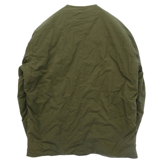 orSlow オアスロウ COTTON SHELL JACKET コットン シェル 中綿 ジャケット チャコール系 L【中古】