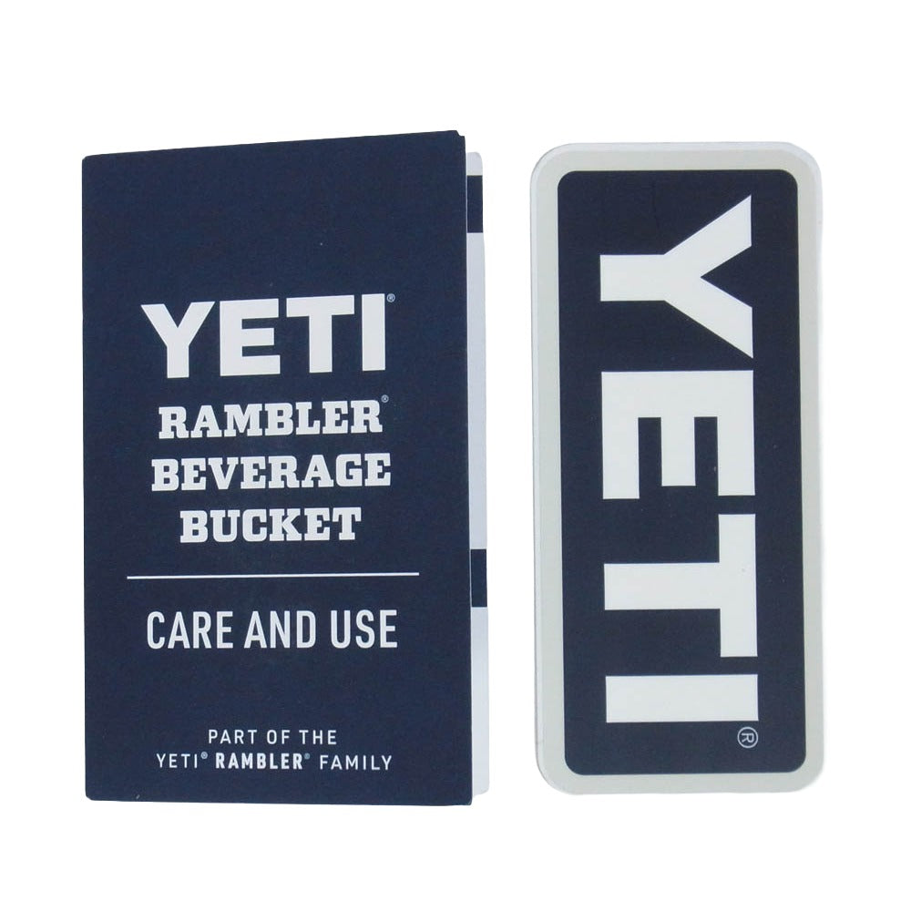 イエティ RAMBLER BEVERAGE BUCKET ビバレッジバケット バケツ カーキ系【極上美品】【中古】
