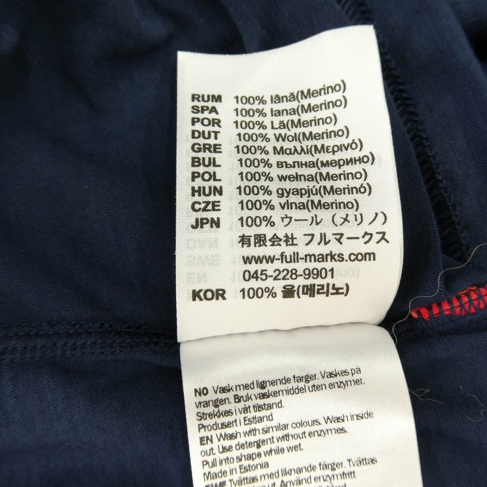 アクリマ LightWool Trail Tee ライトウール トレイル 半袖 Tシャツ カットソー ネイビー系 XXL【極上美品】【中古】