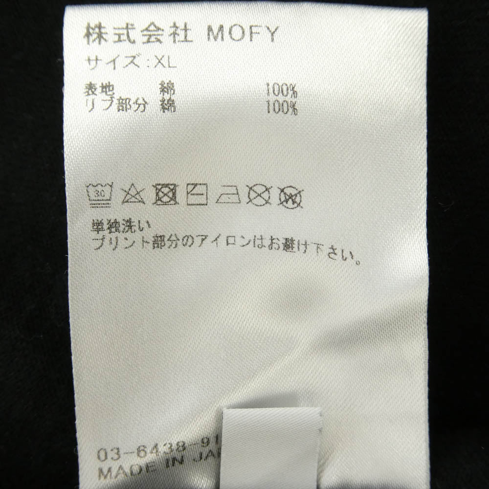 SEQUEL シークエル SQ-22AW-ST-09 音符 プリント 半袖 Tシャツ ブラック系 XL【中古】