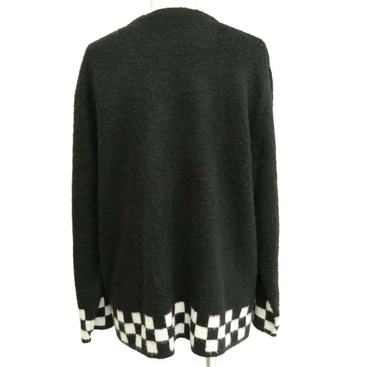 Supreme シュプリーム 21SS Brushed Checkerboard Cardigan ブロック チェック カーディガン ブラック系 XL【中古】