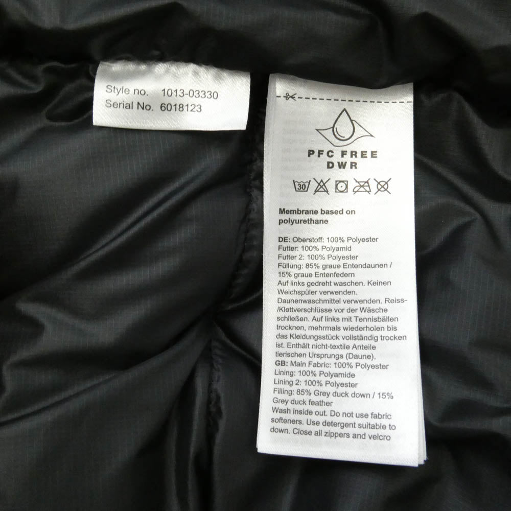 Mammut マムート 1013-03330 Roseg IN Vest AF ロゼグ イン ベスト アジアンフィット ダウン ベスト ブラック系 XL【中古】