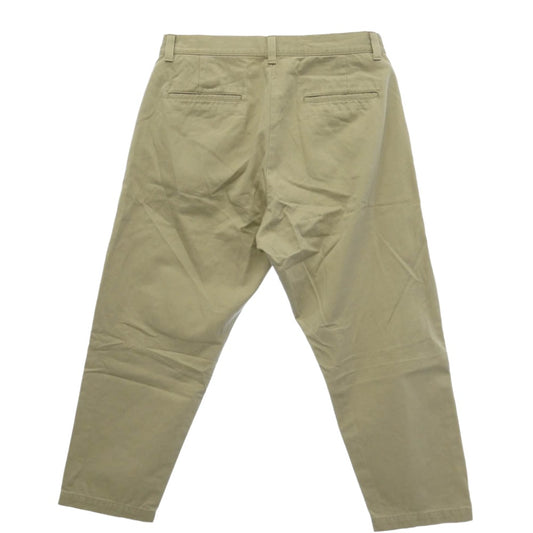 SOPHNET. ソフネット 21AW SOPH-212048 WIDE CROPPED PANTS ワイド クロップド パンツ ベージュ系 XL【中古】
