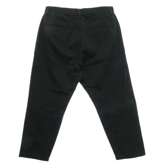 SOPHNET. ソフネット 21AW SOPH-212048 WIDE CROPPED PANTS ワイド クロップド パンツ ブラック ブラック系 XL【中古】