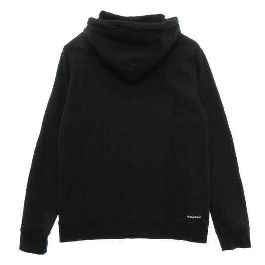 F.C.R.B. エフシーアールビー 25SS FCRB-250079 EFFECT LINE LOGO TEAM SWEAT HOODIE エフェクト ライン ロゴ チーム スウェット フーディー パーカー ブラック系 XL【中古】