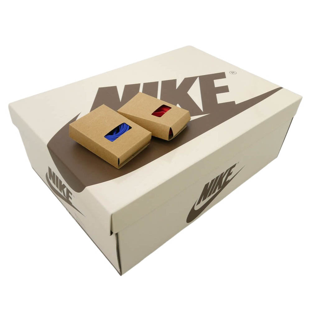 NIKE ナイキ DZ4137-700 【フェイクバスターズ鑑定済】× Travis Scott Women's Air Jordan 1 Retro Low OG Canary トラヴィススコット エアジョーダン1 カナリー ローカット スニーカー イエロー系 28.5cm【極上美品】【中古】