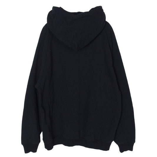 COMOLI コモリ 25AW C03-05017 コットン 裏毛 プルオーバー フーディー パーカー ブラック系 3【中古】