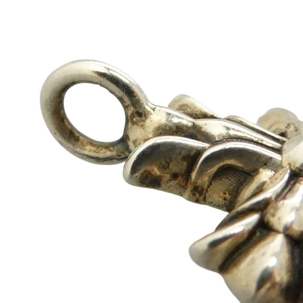 CHROME HEARTS クロムハーツ(原本無) DBL CH CRSP DMND ダブルCHクロスチャーム ペンダントトップ シルバー系【中古】