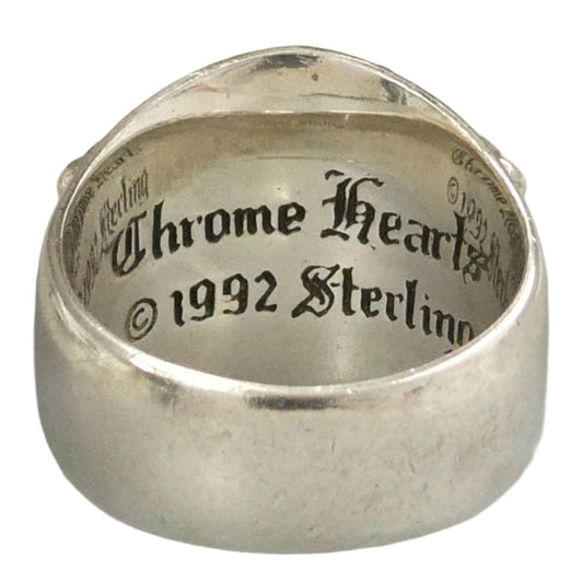 CHROME HEARTS クロムハーツ(原本有) KEEPER RING キーパーリング シルバー系 25号【中古】