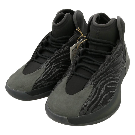 adidas アディダス 21AW GX1317 YEEZY Quantum Onyx イージー クォンタム オニキス ローカット スニーカー ブラック系 チャコール系 26.5cm【新古品】【未使用】【中古】