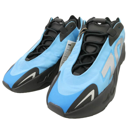 adidas アディダス 21SS GZ3079 YEEZY 700 MNVN Bright Cyan Black イージー700 MNVN ブライトシアン ブラック ローカット スニーカー ブラック系 ライトブルー系 26.5cm【新古品】【未使用】【中古】