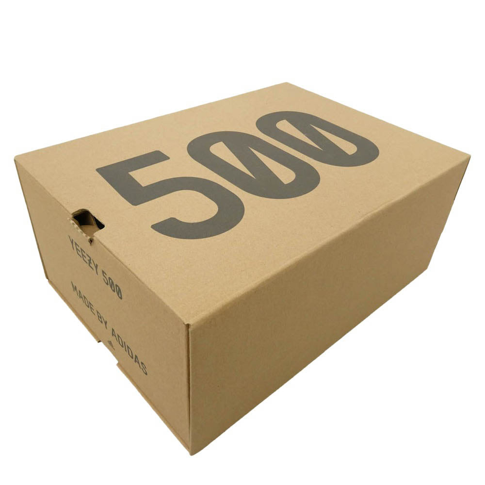adidas アディダス 21SS GX3605 【フェイクバスターズ鑑定済】YEEZY 500 Taupe Light イージー トープライト ローカット スニーカー ベージュ系 26.5cm【新古品】【未使用】【中古】