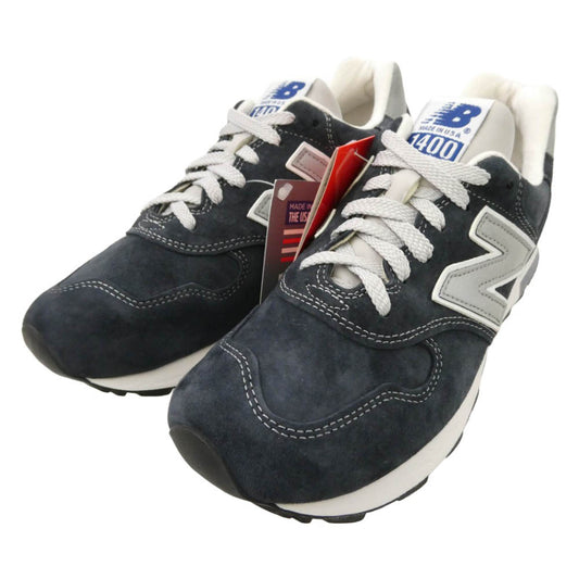 NEW BALANCE ニューバランス M1400NV USA製 M1400 Navy ネイビー ローカット スニーカー ダークネイビー系 ホワイト系 26cm【極上美品】【中古】