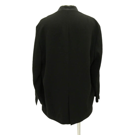 リジェール 23-010-560-1002-3-0 No Collar Relax Jacket ノーカラー リラックス ジャケット ブラック系 36【極上美品】【中古】