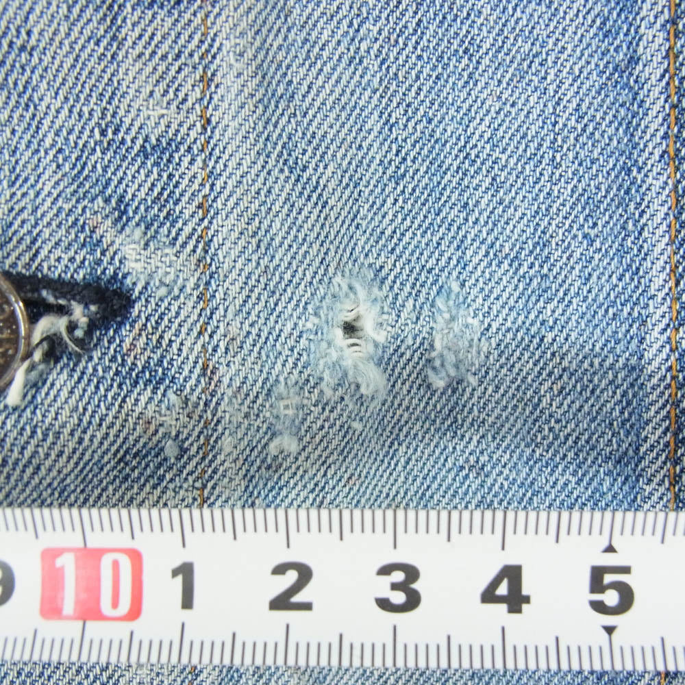 Levi's リーバイス 70s 70505 small e 4th ボタン裏刻印52 デニム ジャケット インディゴブルー系 サイズ表記無【中古】