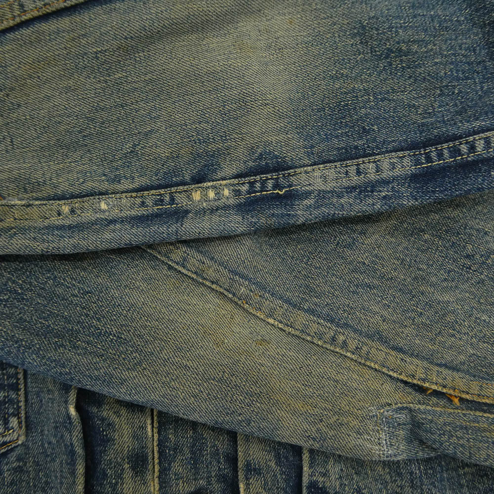 Levi's リーバイス 50s 60s 507XX 2nd セカンド ボタン裏17 ビッグE デニム ジャケット インディゴブルー系【中古】