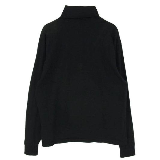 SOPHNET. ソフネット 20AW SOPH-202086 × CHICSTOCKS WOOL TURTLENECK PULLOVER ウール タートル ネック プルオーバー 長袖 Tシャツ ブラック系 L【中古】