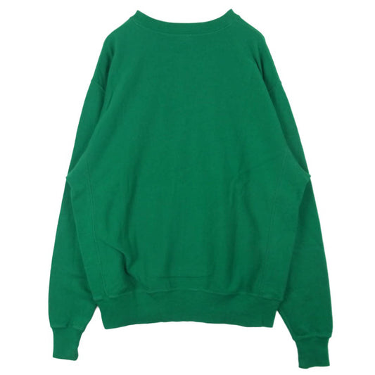 SOPHNET. ソフネット Champion チャンピオン 24SS C8-Z009 REVERSE WEAVE CREWNECK リバースウィーブ スウェット トレーナー グリーン系 L【中古】