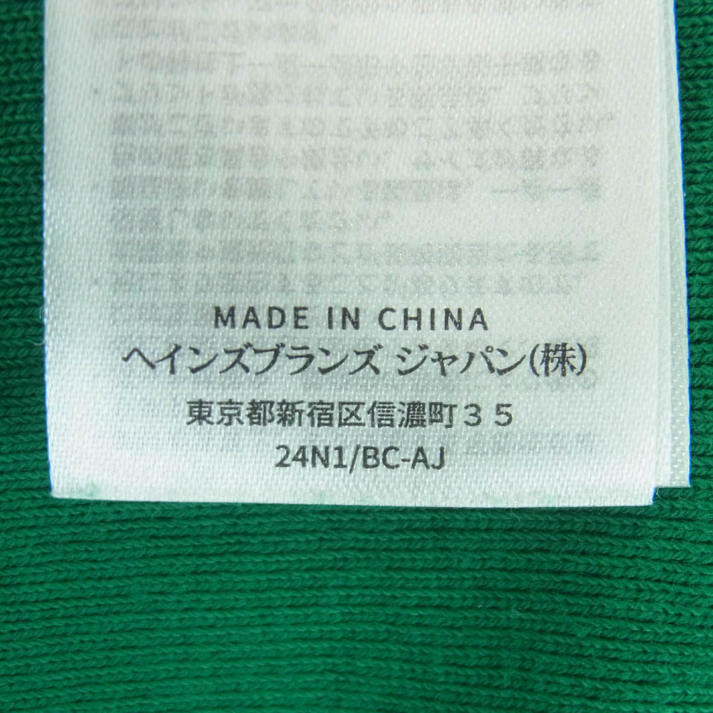 SOPHNET. ソフネット Champion チャンピオン 24SS C8-Z009 REVERSE WEAVE CREWNECK リバースウィーブ スウェット トレーナー グリーン系 L【中古】